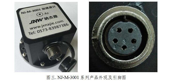 圖三. NJ-M-3001系列產(chǎn)品外觀及引腳圖